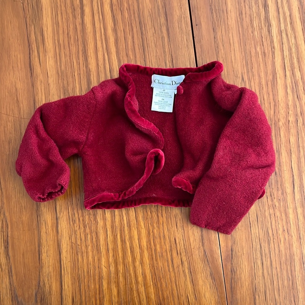 2t Dior cardigan